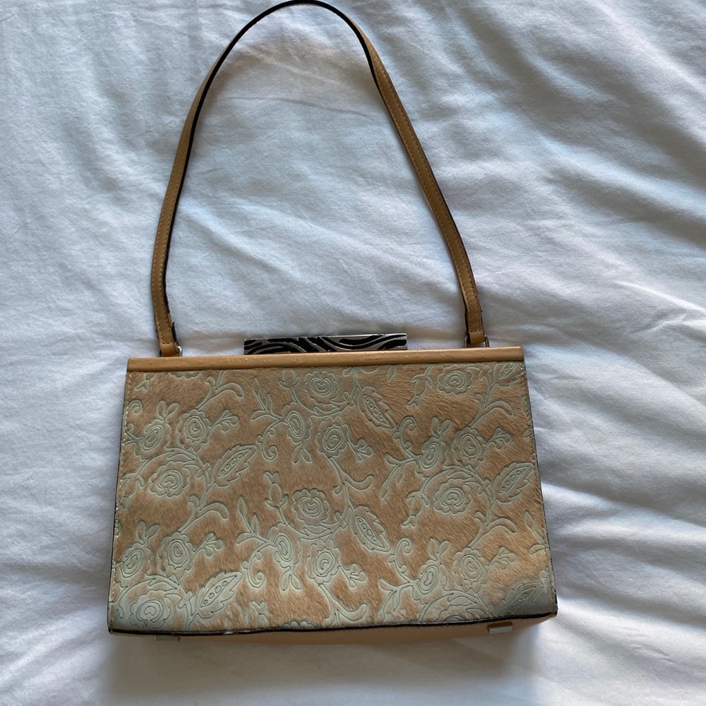 Vintage faux fur bag